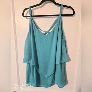 Torrid Teal Tank Top